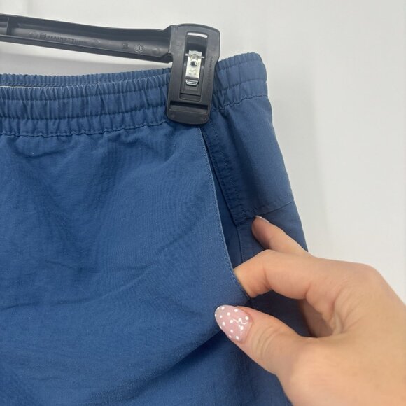 Patagonia Nylon Shorts Blue Womens Size Small Drawstring Waist - Picture 5 of 11